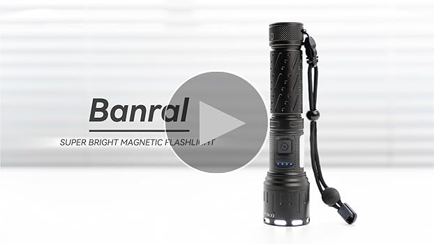 Rechargeable Magnetic Flashlights High Lumens, Super Bright